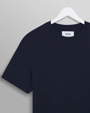 Wax London DEAN SS TEE JOLT NAVY - KYOTO - Wax London