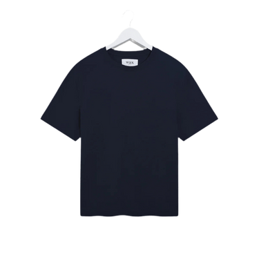 Wax London DEAN SS TEE JOLT NAVY - KYOTO - Wax London