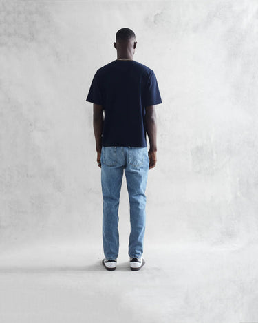 Wax London DEAN SS TEE JOLT NAVY - KYOTO - Wax London