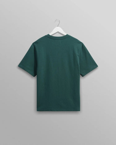 Wax London DEAN SS TEE JOLT TEAL - KYOTO - Wax London
