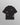 Wax London DIDCOT SS SHIRT APPLIQUE SCRIBBLE BLACK / ECRU - KYOTO - Wax London