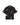 Wax London DIDCOT SS SHIRT APPLIQUE SCRIBBLE BLACK / ECRU - KYOTO - Wax London