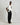 Wax London DIDCOT SS SHIRT BLOOM APPLIQUE ECRU / BLACK - KYOTO - Wax London