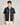 Wax London DIDCOT SS SHIRT BOLD STITCH NAVY - KYOTO - Wax London