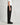 Wax London GLENCOE TROUSER SLUB WEAVE BLACK - KYOTO - Wax London