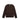 Wax London HAYDEN L/S TEE EMORISED COTTON DARK BROWN - KYOTO - Wax London