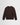 Wax London HAYDEN L/S TEE EMORISED COTTON DARK BROWN - KYOTO - Wax London