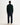 Wax London HAYDEN L/S TEE EMORISED COTTON DARK GREEN - KYOTO - Wax London