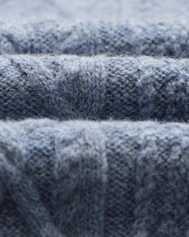 Wax London HYATT CREW BRUSH CABLE LIGHT BLUE - KYOTO - Wax London