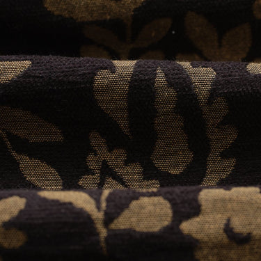 Wax London IGGY JACKET CHENILLE JACQUARD BLACK / KHAKI - KYOTO - Wax London