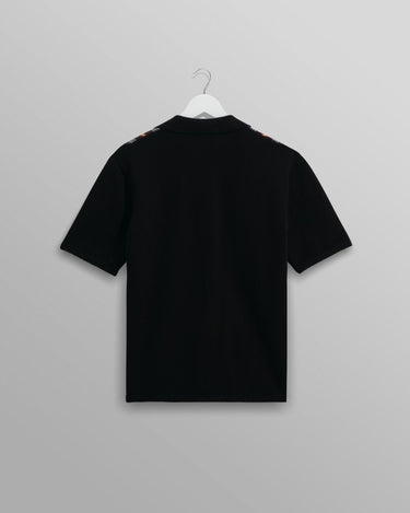 Wax London IVY SHIRT COTTON STRIPE BLACK / MULTI - KYOTO - Wax London