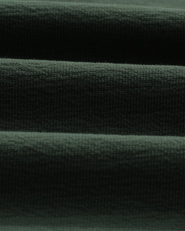 Wax London KEATS SS SHIRT COTTON SEERSUCKER FOREST GREEN - KYOTO - Wax London