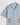 Wax London KEATS SS SHIRT DAHLIA EMBROIDERY LIGHT BLUE / RUST - KYOTO - Wax London
