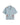 Wax London KEATS SS SHIRT DAHLIA EMBROIDERY LIGHT BLUE / RUST - KYOTO - Wax London