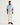 Wax London KEATS SS SHIRT DAHLIA EMBROIDERY LIGHT BLUE / RUST - KYOTO - Wax London