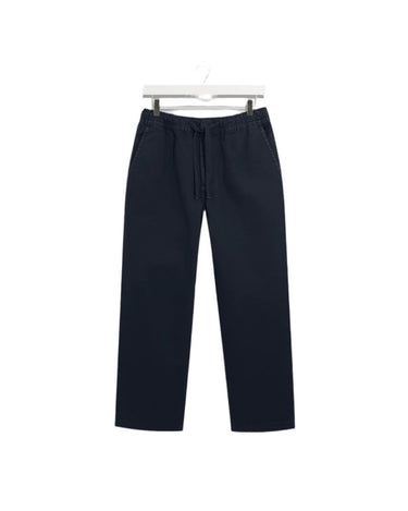 Wax London KURT TROUSER ORG COTTON TWILL NAVY - KYOTO - Wax London