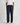 Wax London KURT TROUSER ORG COTTON TWILL NAVY - KYOTO - Wax London