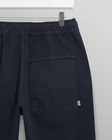 Wax London KURT TROUSER ORG COTTON TWILL NAVY - KYOTO - Wax London