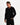 Wax London LENNOX ZIP POLO MILANO RIPPLE STRIPE BLACK - KYOTO - Wax London