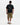 Wax London MILTON SS TEE WAX COVE WASHED BLACK - KYOTO - Wax London