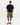 Wax London MILTON SS TEE WAX COVE WASHED BLACK - KYOTO - Wax London