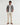 Wax London PORTO SS POLO STRIPE CROCHET ECRU / BLACK - KYOTO - Wax London