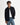 Wax London SHELLY L/S SHIRT DOBBY CHECK NAVY / BLACK - KYOTO - Wax London