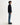 Wax London SHELLY L/S SHIRT DOBBY CHECK NAVY / BLACK - KYOTO - Wax London