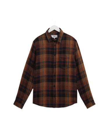 Wax London SHELLY SHIRT FLANNEL CHECK MULTI - KYOTO - Wax London