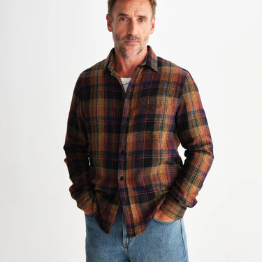 Wax London SHELLY SHIRT FLANNEL CHECK MULTI - KYOTO - Wax London