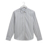 Wax London SHELLY SHIRT POPLIN DOBBY STRIPE LIGHT BLUE - KYOTO - Wax London