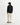 Wax London SHELLY SHIRT SEERSUCKER CORD NAVY - KYOTO - Wax London