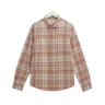Wax London SHELLY SHIRT SEERSUCKER FLANNEL RUST / MULTI - KYOTO - Wax London