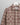 Wax London WHITING OVERSHIRT BASKET CHECK ECRU/BURGUNDY - KYOTO - Wax London