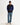 Wax London WHITING OVERSHIRT BOLD CHECK BLUE / BROWN - KYOTO - Wax London