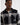 Wax London WHITING OVERSHIRT OVERSIZE GRID BLACK - KYOTO - Wax London