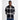 Wax London WHITING OVERSHIRT OVERSIZE GRID BLACK