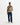 Wax London WHITING OVERSHIRT PIKE CHECK NATURAL / BROWN - KYOTO - Wax London