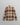 Wax London WHITING OVERSHIRT PIKE CHECK NATURAL / BROWN - KYOTO - Wax London