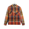 Wax London WHITING OVERSHIRT Pike Check Orange multi - KYOTO - Wax London