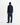 Wax London WHITING OVERSHIRT SKATE CHECK NAVY / BLUE - KYOTO - Wax London