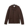 Wax London WIGHTMAN CARDIGAN MILANO BROWN - KYOTO - Wax London