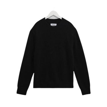 Wax London WILDE CREW BRUSH STRIPE BLACK / DARK MULTI - KYOTO - Wax London