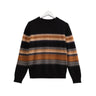 Wax London WILDE CREW BRUSH STRIPE BLACK MULTI - KYOTO - Wax London