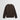 Wax London WILDE CREW FLUFFY WOOL BLEND CHOCOLATE BROWN