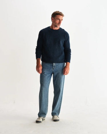 Wax London WILDE CREW FLUFFY WOOL BLEND TEAL - KYOTO - Wax London