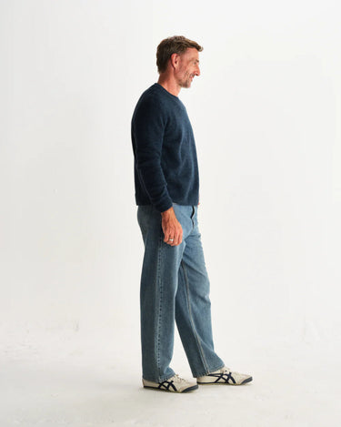 Wax London WILDE CREW FLUFFY WOOL BLEND TEAL - KYOTO - Wax London