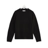 Wax London WILDE CREW PLAIN JERSEY BOUCLE BLACK - KYOTO - Wax London