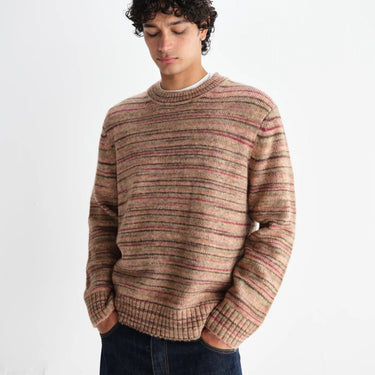 Wax London WILDE CREW SPACE DYE PINK / MULTI - KYOTO - Wax London