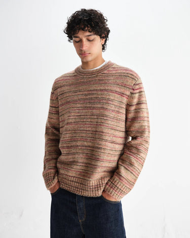 Wax London WILDE CREW SPACE DYE PINK / MULTI - KYOTO - Wax London